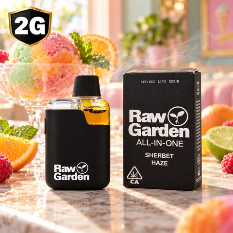 2g Raw Garden All-In-One Disposable - Sherbet Haze