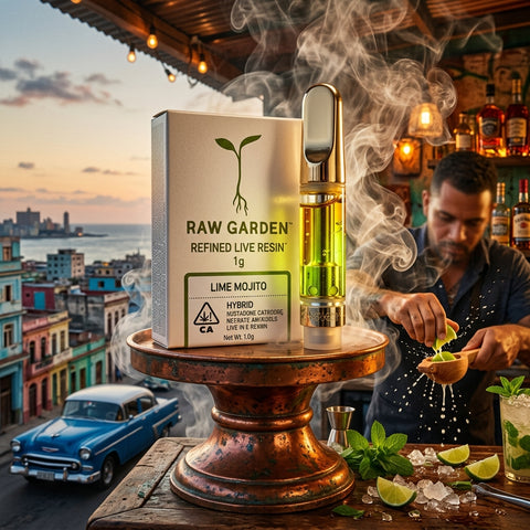 1g Raw Garden Refined Live Resin - Lime Mojito