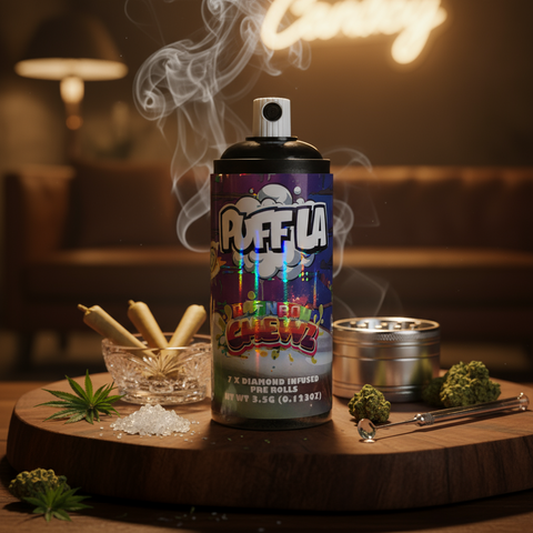 7-Pack Puff - Rainbow Chews Diamond & Kief Infused