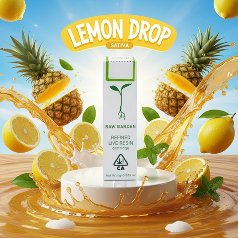 1g Raw Garden Refined Live Resin - Lemon Drop