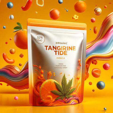 28g Tangerine Tide $13.75/per 1/8