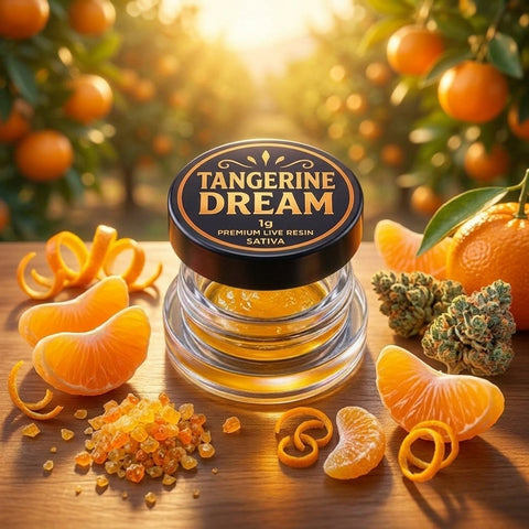 1g Premium Live Resin – Tangerine Dream