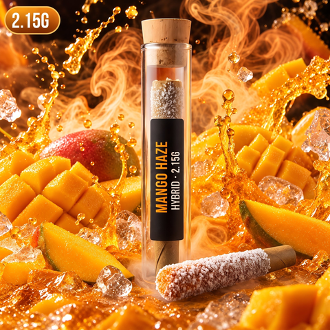 2.15g THCA Mango Haze Hybrid preroll
