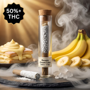 2.15g THCA Banana Cream Cake