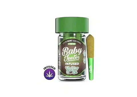 Baby Jeeter Infused - Thin Mint Cookies 5-Pack