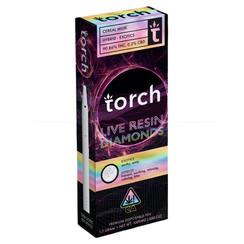 2g Torch - Cereal Milk Live Resin Diamonds Disposable
