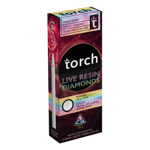 2g Torch - Purple Slushie Live Resin Diamonds Disposable