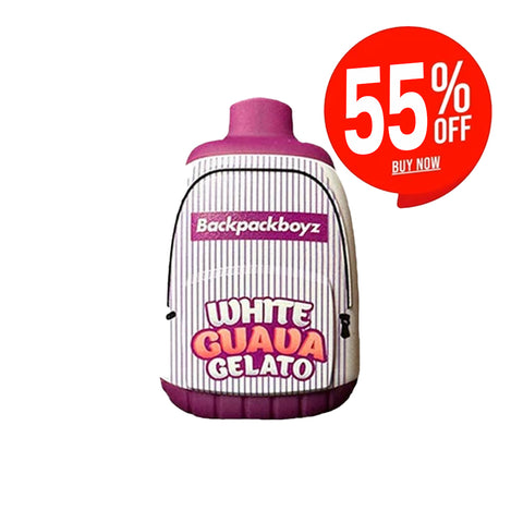 1g Backpackboyz - White Guava Gelato Liquid Diamond Live Resin Disposable