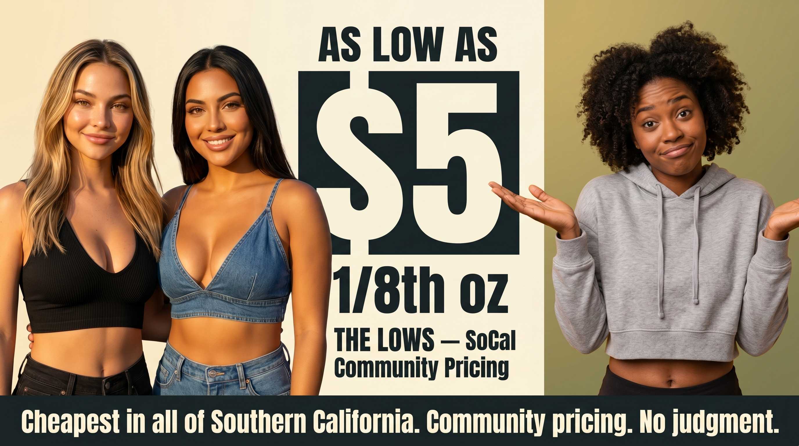 Lows — SoCal Community Pricing